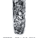 HERRY POTTER TATTO HAND