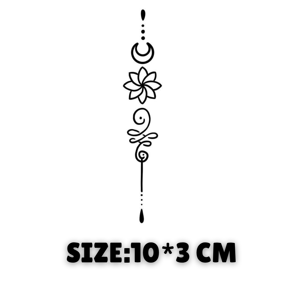 5u5 (2) Line flower and sun - الصورة 1